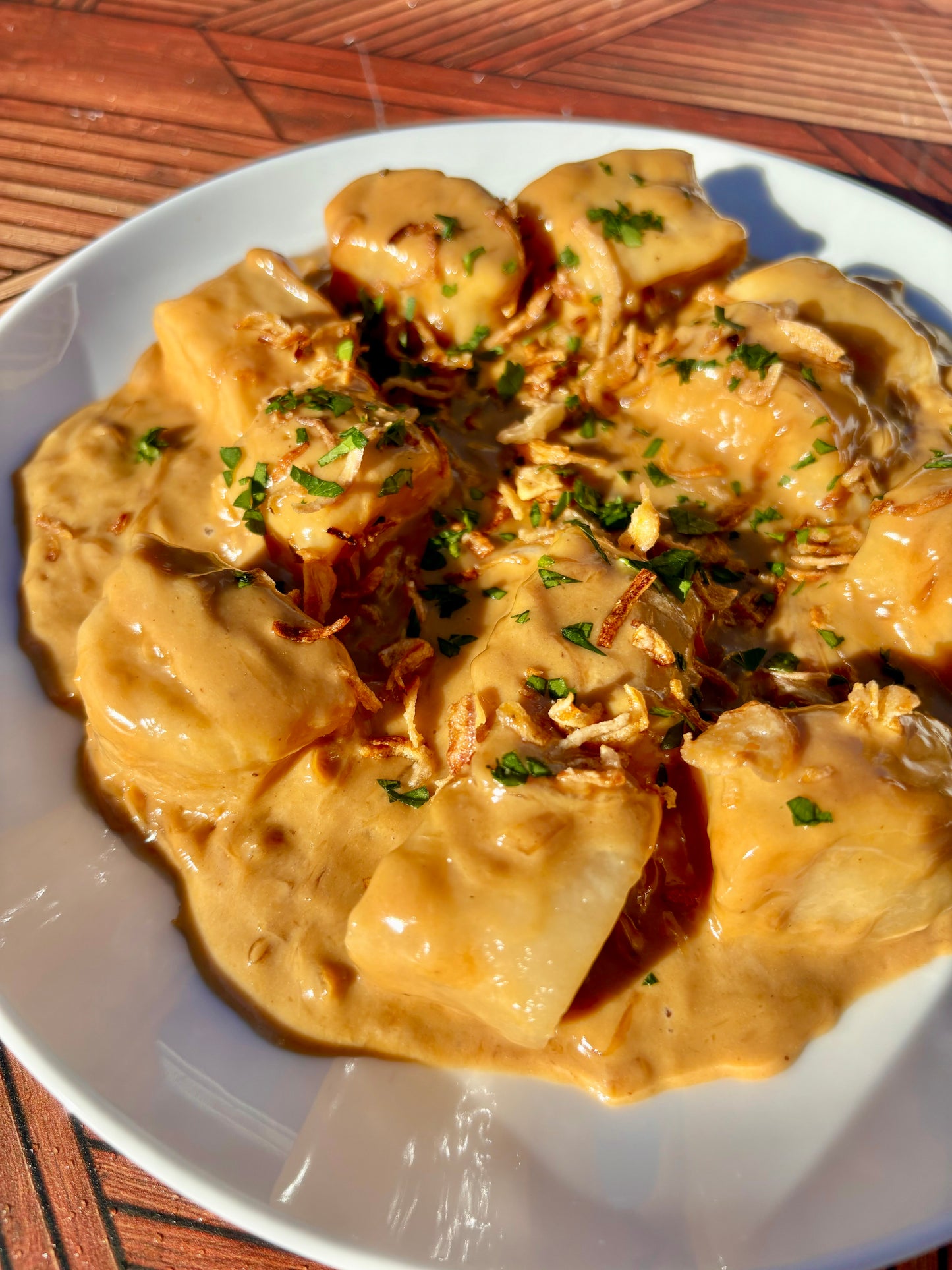 Caramelized Onion Cream Sauce