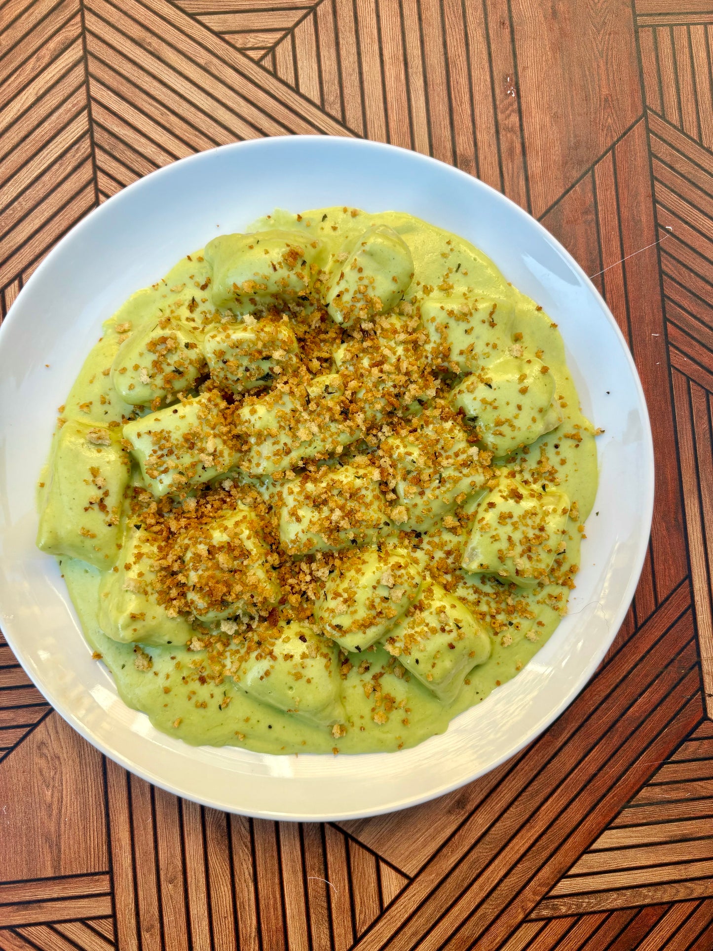 Roasted Poblano & Smoked Gouda Sauce