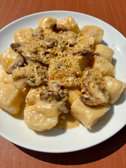 10/17 Truffle Mushroom Brie Gnocchi